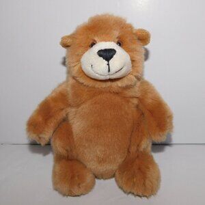 Charmin Toilet Paper Mascot Bear Russ Berrie 8" Plush Brown Stuffed Teddy
